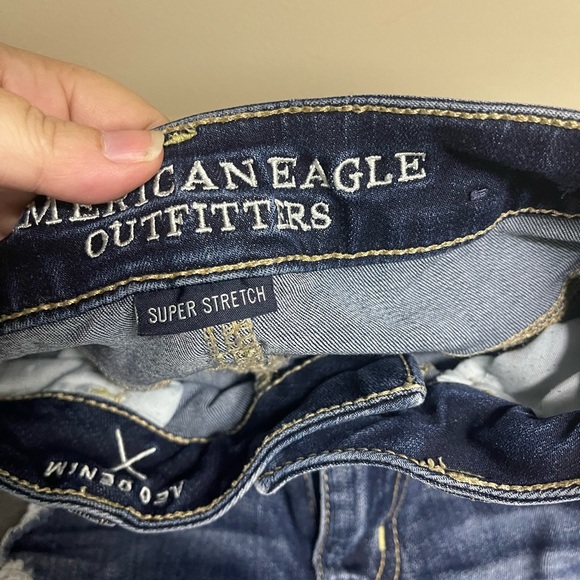 2 pair of American Eagle skinny jeans with holes - Picture 4 of 4